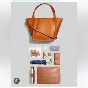 🤎Madewell Sydney Transport Tote in English Saddle